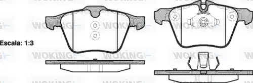 накладки WOKING P13173.00