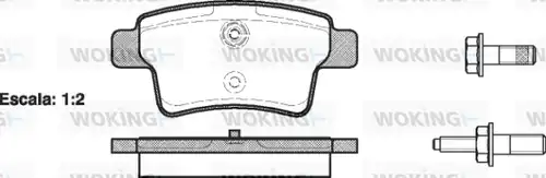 накладки WOKING P13413.00