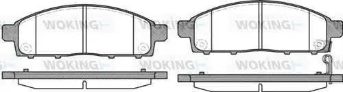 накладки WOKING P13423.01