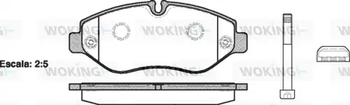 накладки WOKING P13453.10