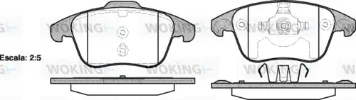 накладки WOKING P13493.00