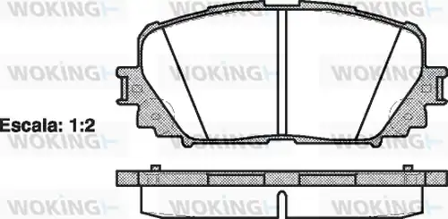 накладки WOKING P13583.00