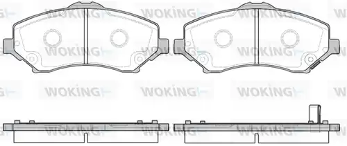 накладки WOKING P13593.02