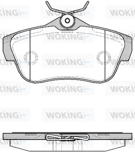 накладки WOKING P13993.00