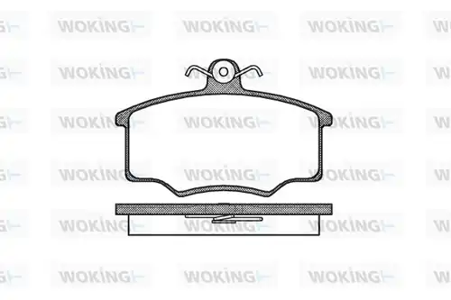 накладки WOKING P1463.20