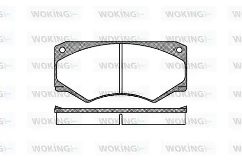 накладки WOKING P1473.00