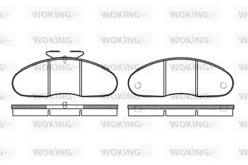 накладки WOKING P1483.00