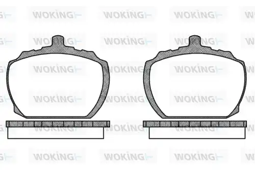 накладки WOKING P1583.10