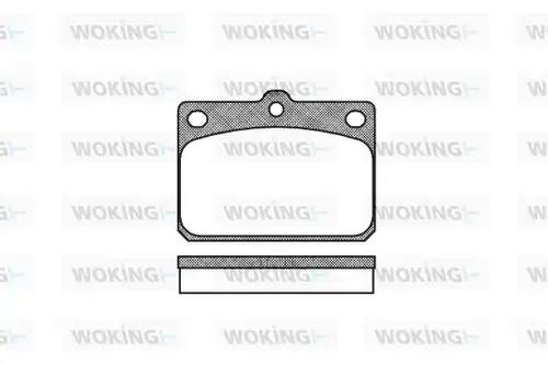 накладки WOKING P1793.00