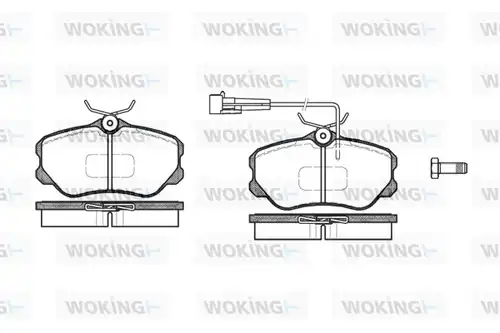 накладки WOKING P2033.02