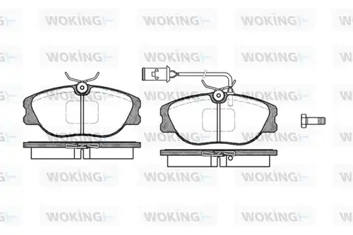 накладки WOKING P2053.02