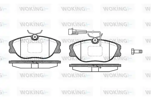 накладки WOKING P2053.12