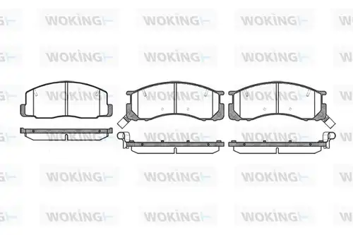 накладки WOKING P2063.32