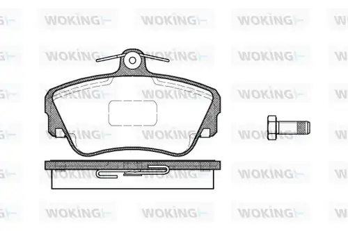 накладки WOKING P2093.10