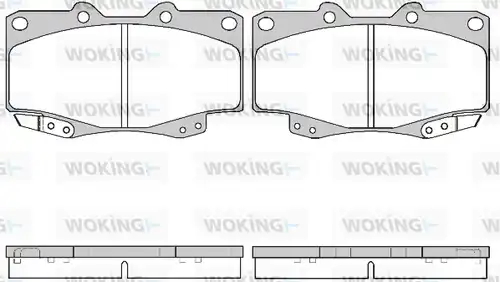 накладки WOKING P2153.22