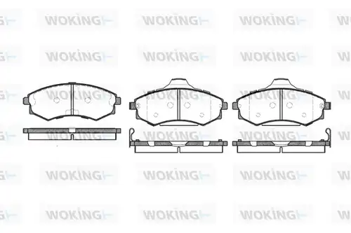 накладки WOKING P2183.82