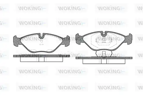 накладки WOKING P2193.00