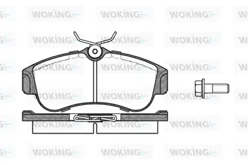 накладки WOKING P2203.00