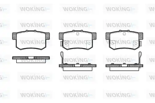 накладки WOKING P2253.32