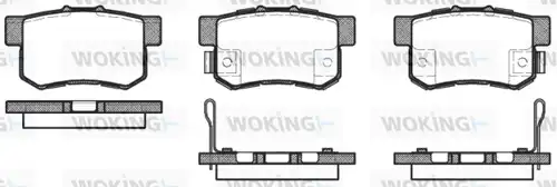 накладки WOKING P2253.52