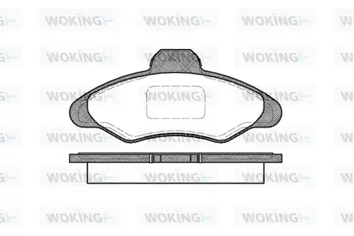 накладки WOKING P2313.00