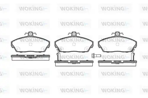 накладки WOKING P2373.02