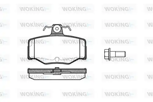 накладки WOKING P2433.00