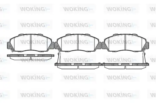 накладки WOKING P2513.32