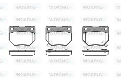 накладки WOKING P2653.02