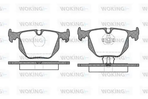 накладки WOKING P2813.00