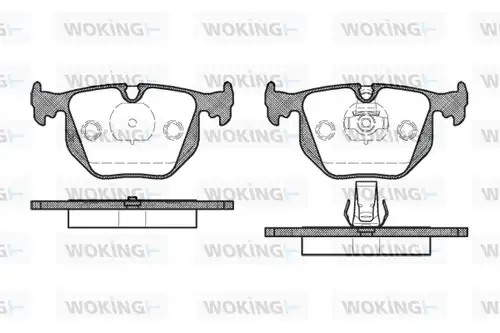 накладки WOKING P2813.20