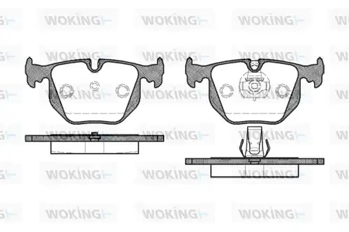 накладки WOKING P2813.30