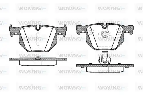 накладки WOKING P2813.60