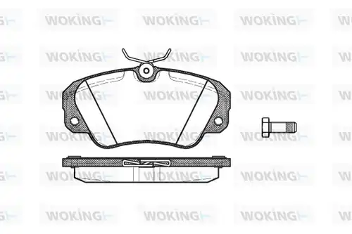 накладки WOKING P2823.00