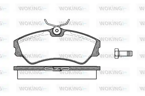 накладки WOKING P2833.00