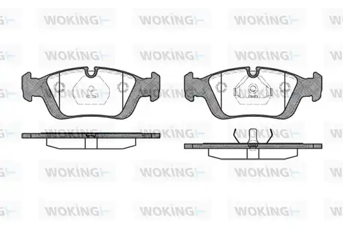 накладки WOKING P2843.00