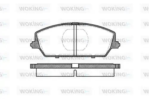 накладки WOKING P2873.00