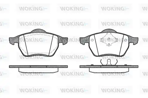 накладки WOKING P2903.00