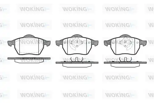 накладки WOKING P2903.01