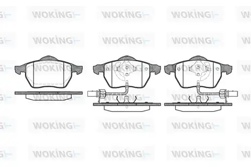 накладки WOKING P2903.52