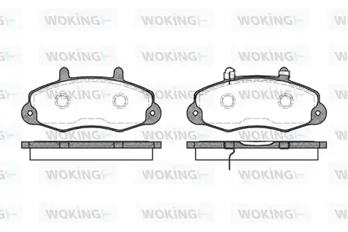 накладки WOKING P2913.02