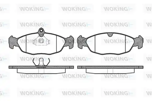 накладки WOKING P2933.00