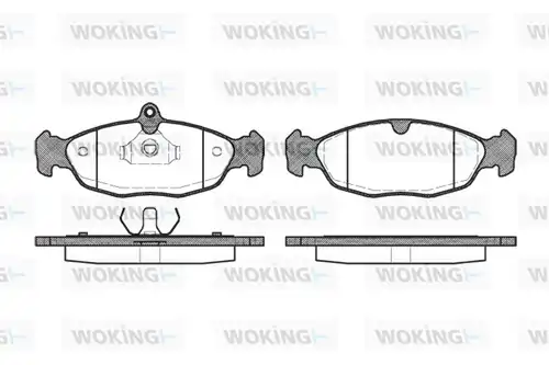 накладки WOKING P2933.20