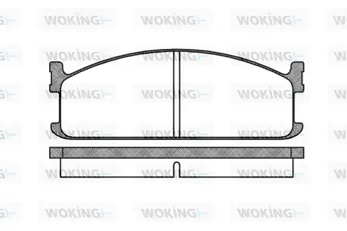 накладки WOKING P3043.00