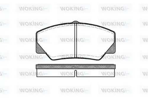 накладки WOKING P3063.00