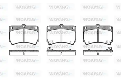 накладки WOKING P3123.12