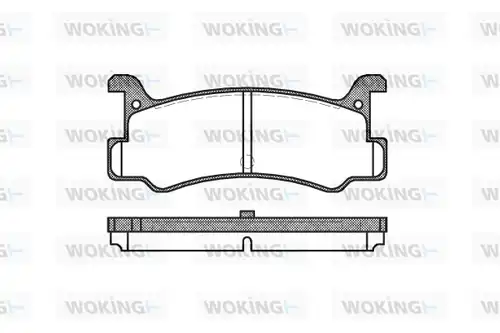 накладки WOKING P3133.00