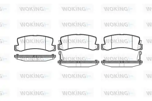 накладки WOKING P3143.22