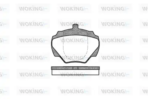 накладки WOKING P3223.00