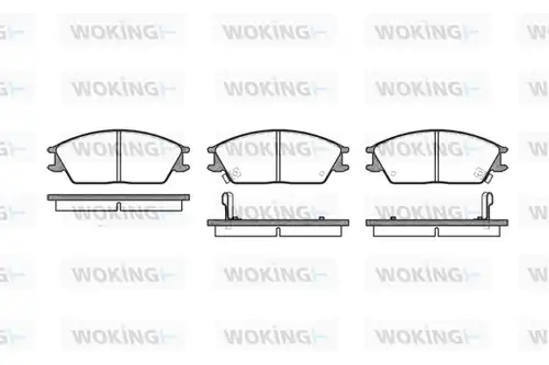 накладки WOKING P3243.02